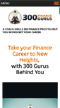 Mobile Screenshot of 300financegurus.com
